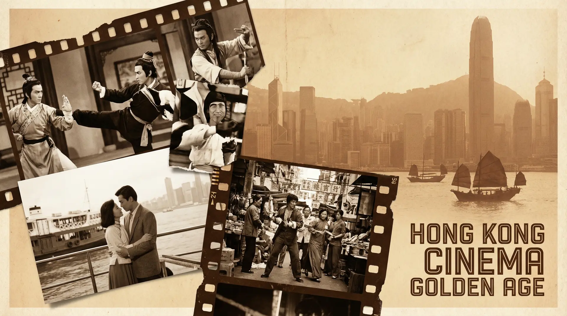 香港电影黄金时代专题 - 中文字幕 美学变迁